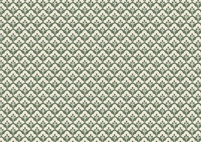 Scallop and Bud, Coriscon - Twist&Fit Roman Blind - Image 7